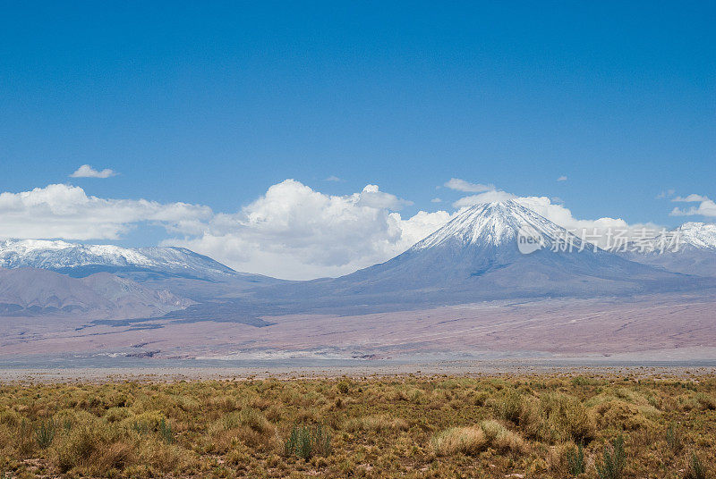 Licancabur 火山，圣佩德罗德阿塔卡马，智利